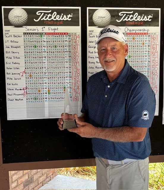 2025 Senior 1st Flight Champion - Steve Maraskine